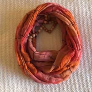 Anthropologie Plaid Infinity Scarf